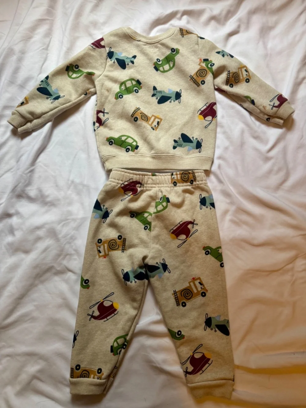 Boys Transport Sweater set (2pc) Sz 18mos